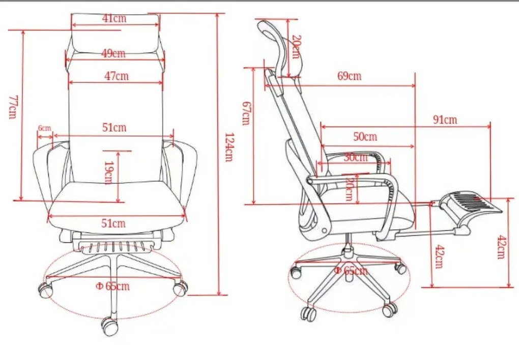 Liftor Orca ergonomikus irodai szék, fekete