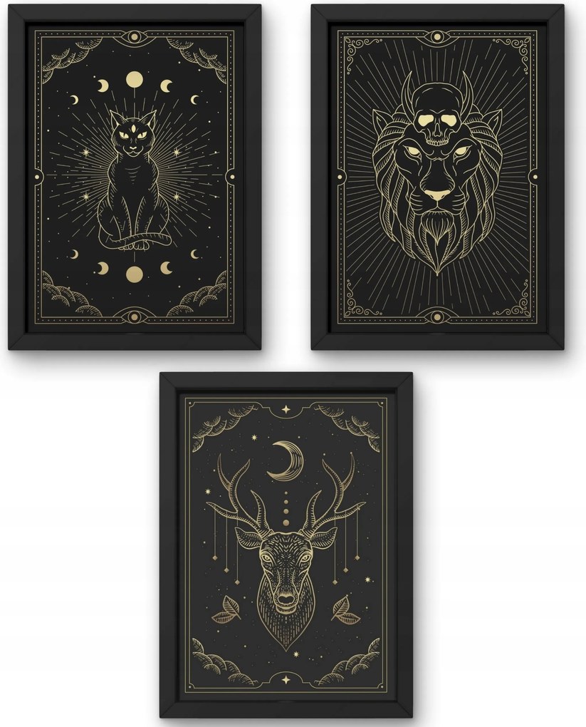 Három darabos Ezoterikus poszter szett