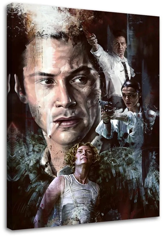 Gario Vászonkép Keanu Reeves a Constantine - Dmitry Belov Méret: 70 x 100 cm