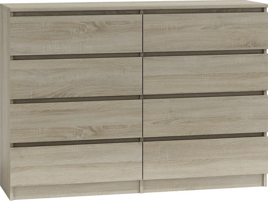 M8 140 komód, sonoma