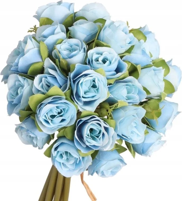 Rózsa Csokor Rózsa Művirág 28CM 9GOMBOS.PRÉMIUM