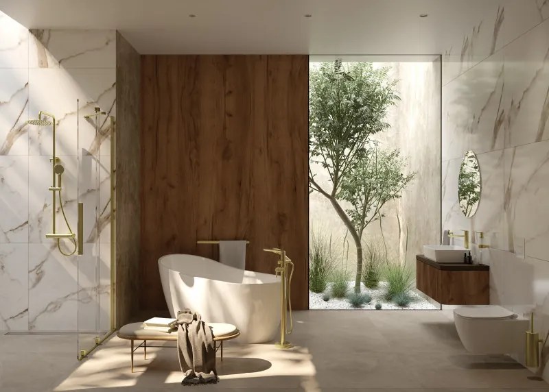 Arnika 150 szabadonálló asszimetrikus kád