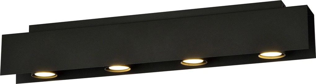 Emibig modern spot lámpa kenno fekete emi1141/4