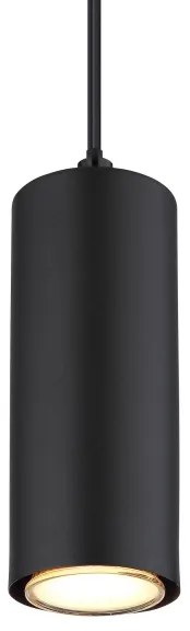 Globo 57911HBW - Csillár zsinóron ROBBY 1xGU10/35W/230V fekete/barna