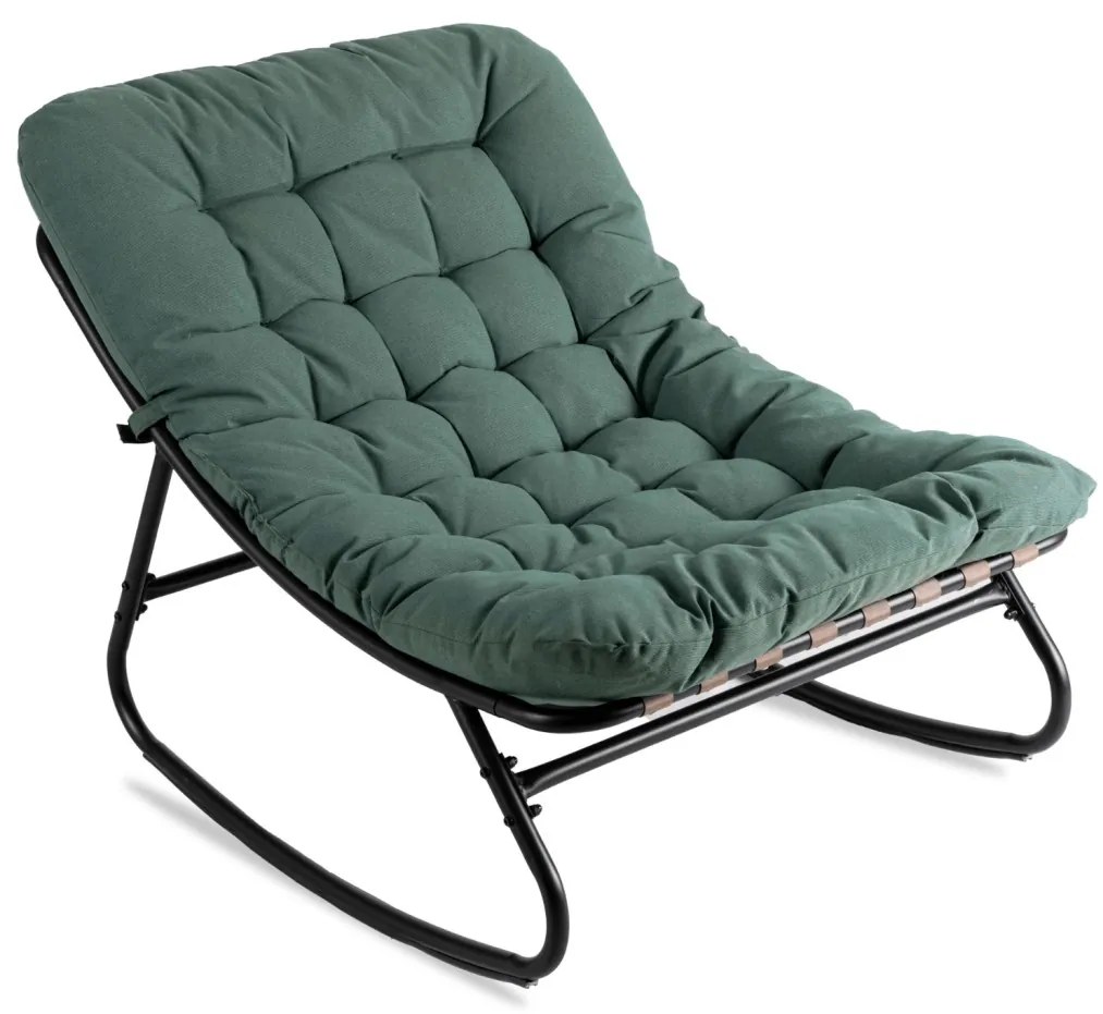 Hintafotel Zöld Párnával. AURORA