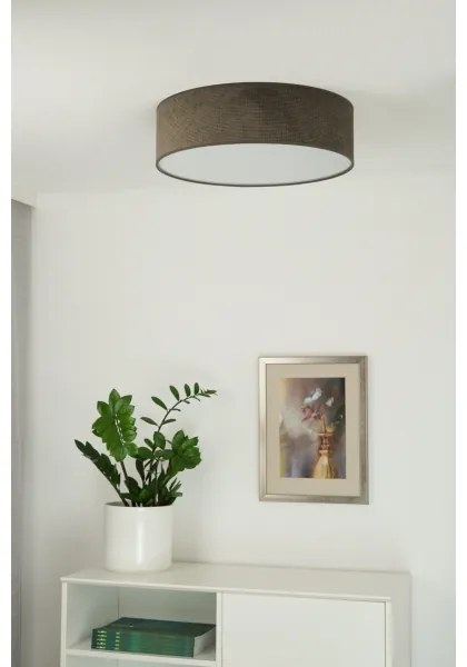 Duolla - CORTINA LED mennyezeti lámpa 26W, 45 cm, 4000K, barna