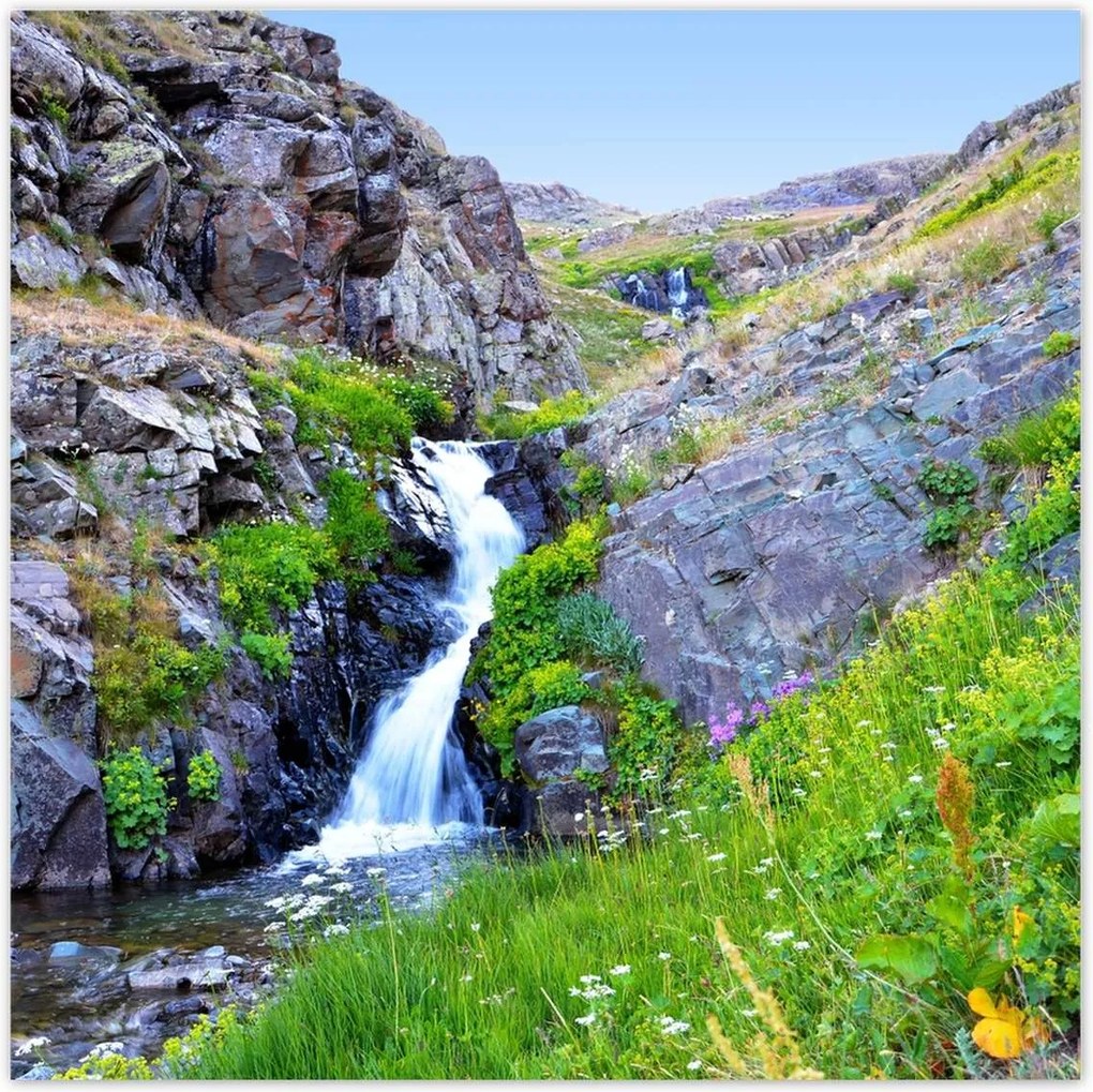 Poszterek 100x100 Vízesés OrszágPlakátok