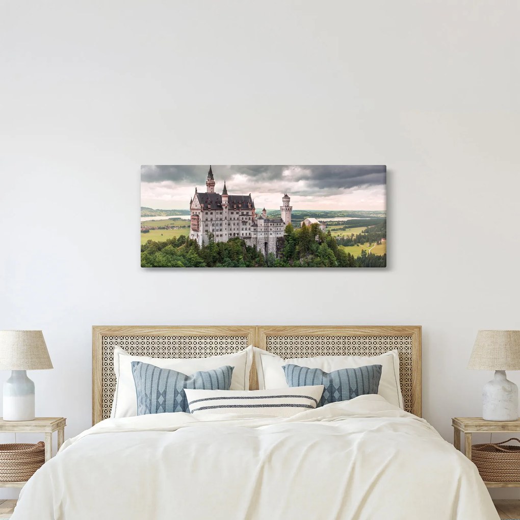 Kép - Vár sziklákon (120x50 cm)