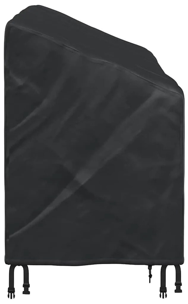 Kerti Pad Borító Fekete 165 x 70 x 65 / 94 cm 600D szövet