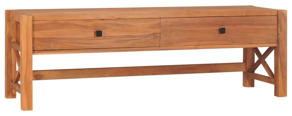tíkfa TV-szekrény 140 x 40 x 45 cm