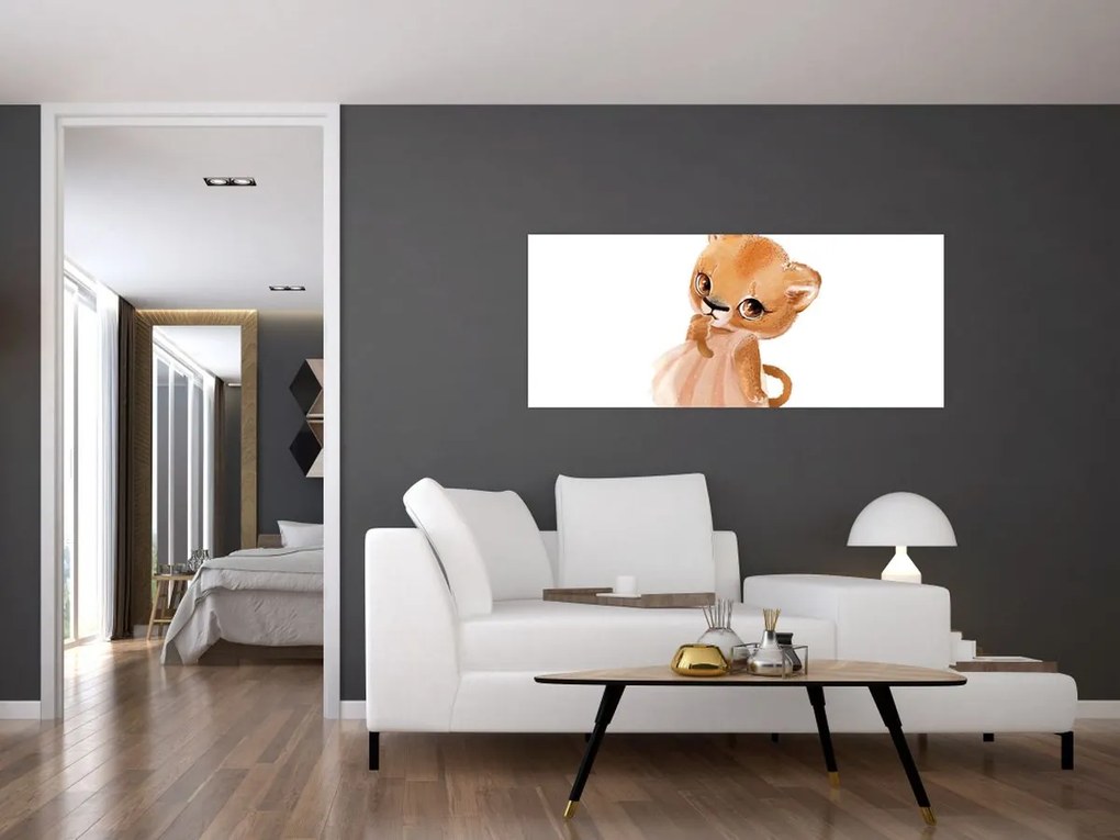 Kép - Akvarell állatka N⁰6 (120x50 cm)