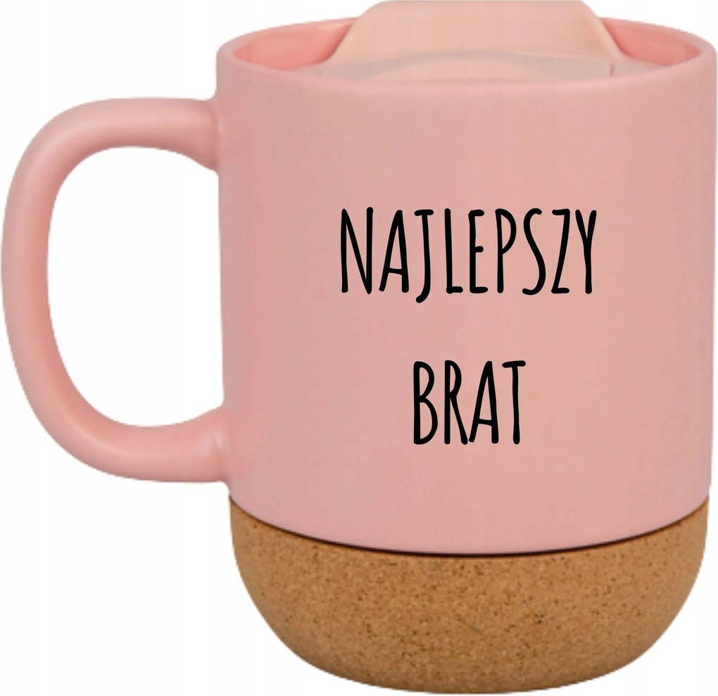 Rózsaszín Bögre Parafa Vicces Ajándék Legjobb Testvér