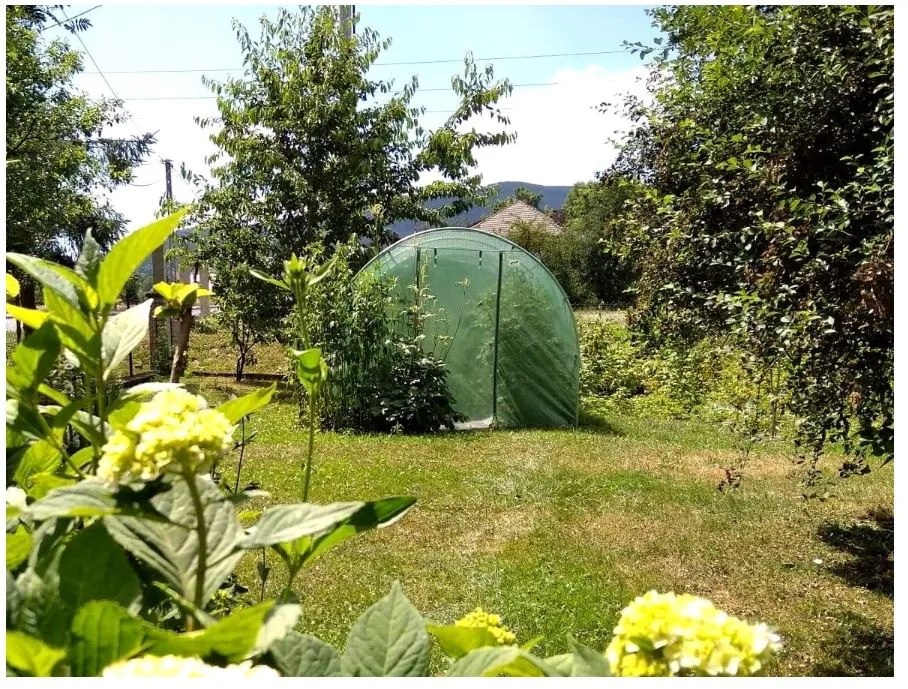 Kerti fóliaház/fóliasátor 2x2m UV filterrel STANDARD