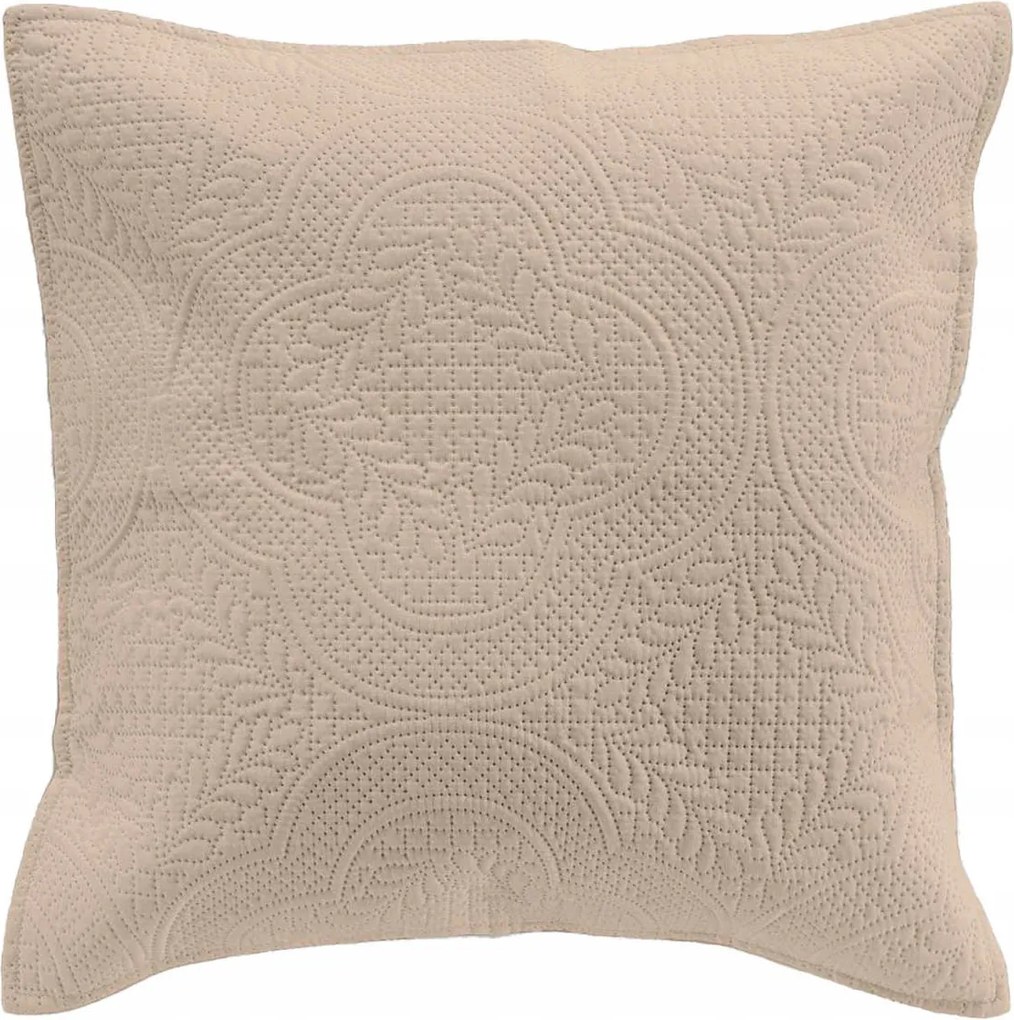 Díszpárnahuzat Bézs 40x40 cm