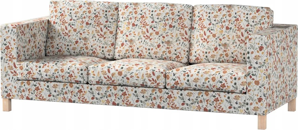 Karlanda 3 személyes kinyitható kanapé huzat Ikea sárga