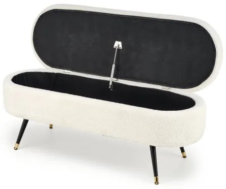 Pad tárolóhellyel AVEIRO 46x120 cm fehér