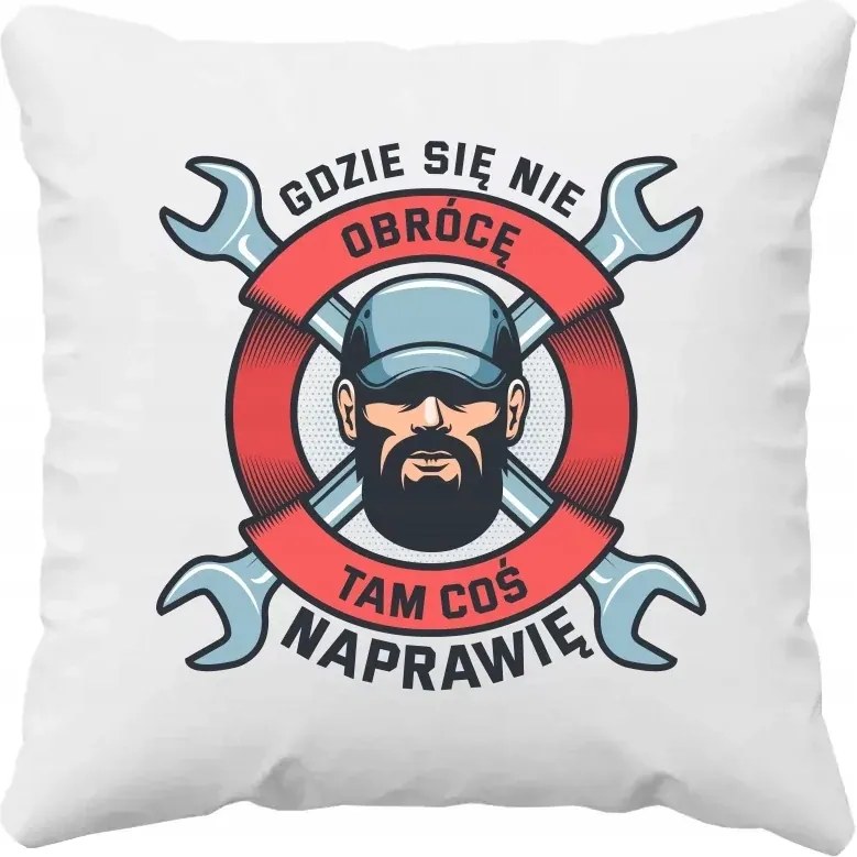 Ajándék Párna Ahol nem fordulok meg, ott javítok valamit