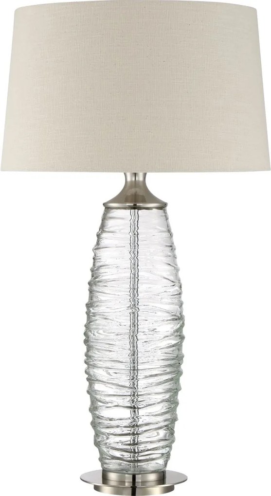Quoizel glamour asztali lámpa arctic polírozott nikkel elsqzs-q2596tbn