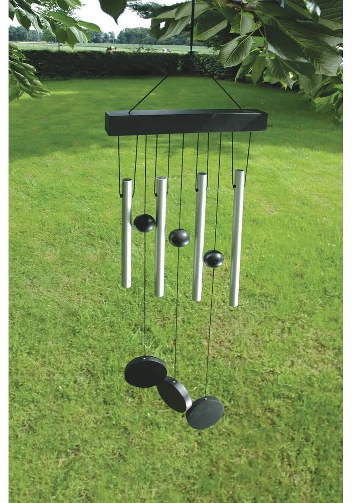 Ezüstszínű szélcsengő, 58 cm - Esschert Design