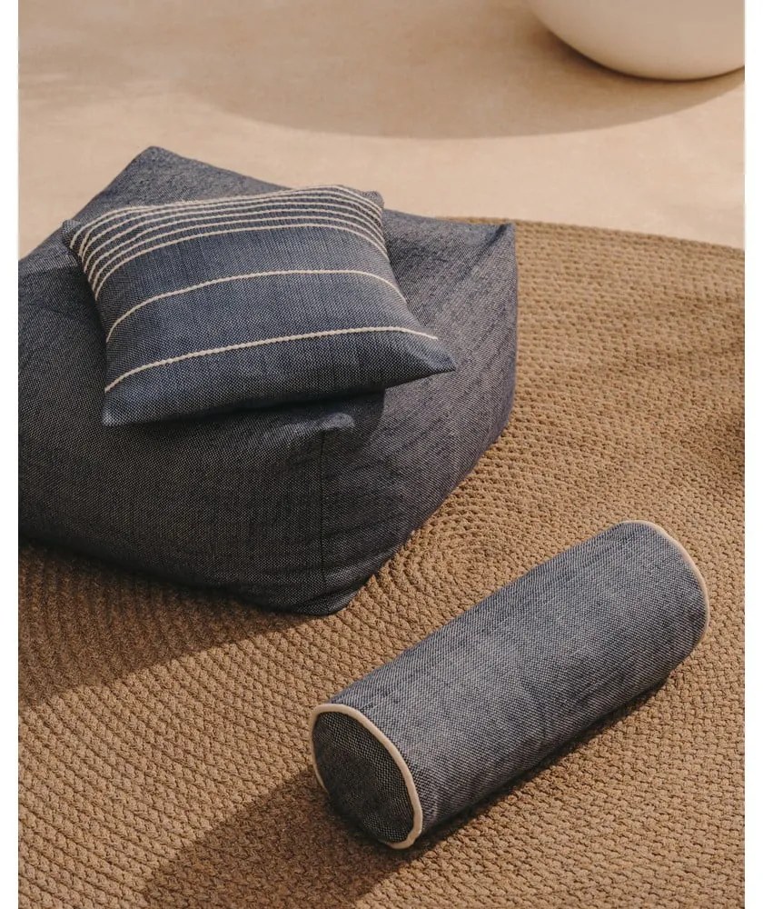 Sötétkék kerti puff Vedell – Kave Home