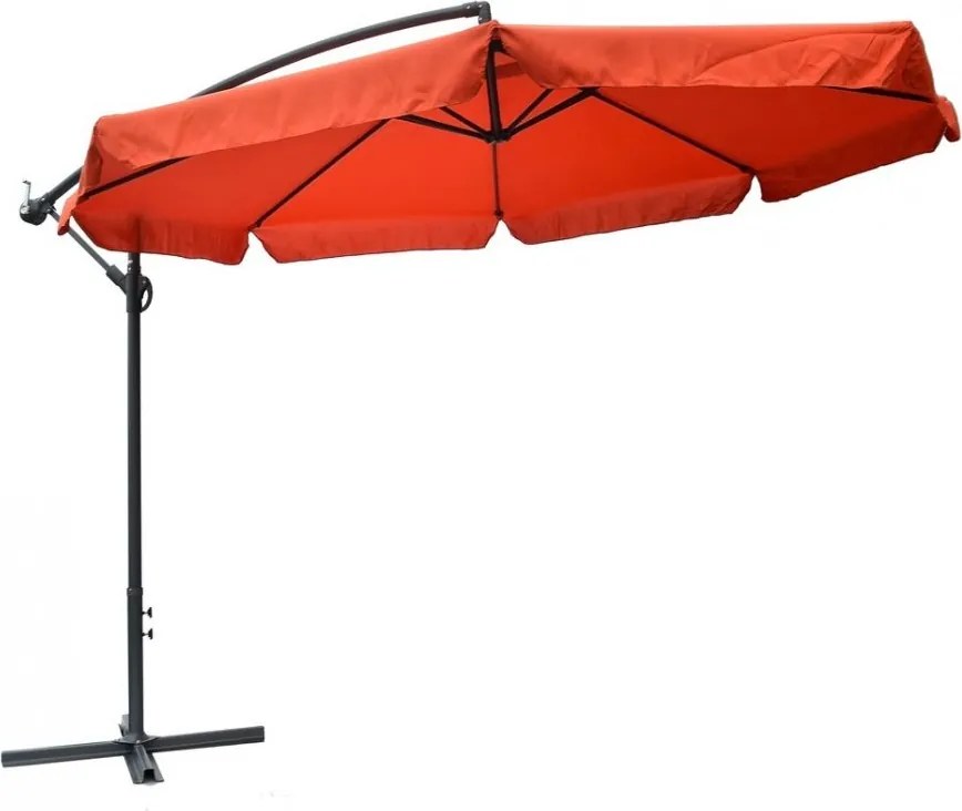 ROJAPLAST Napernyő EXCLUSIVE 300 cm terrakotta