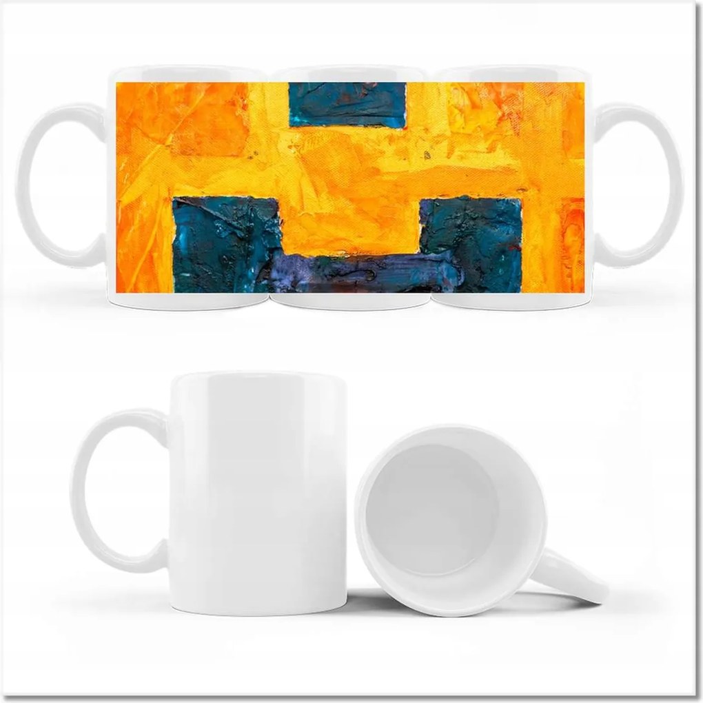 Nyomtatott bögre Absztrakt Nagy Kutya