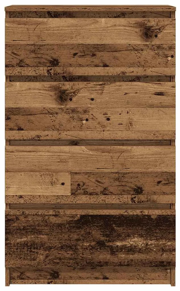 antik fa szerelt fa tálalószekrény 60 x 35 x 98,5 cm