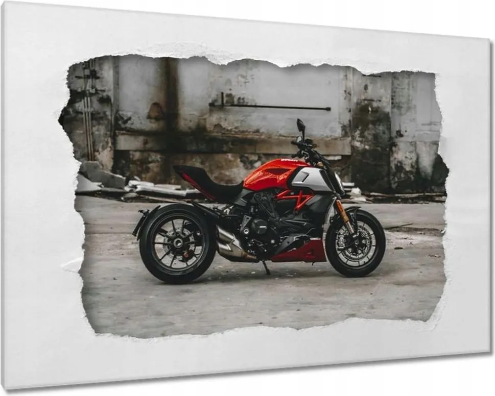 Vászonkép 90x60 Piros Ducati Motorkerékpár