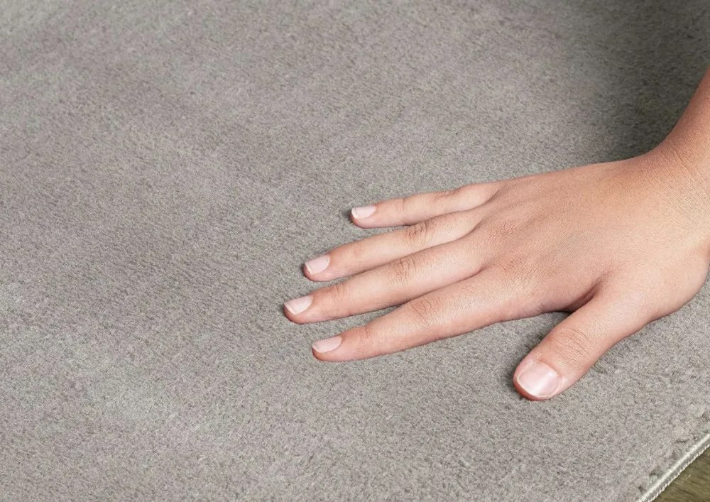 Homokbarna színű plüss shaggy szőnyeg, 80x150cm, Star Shaggy