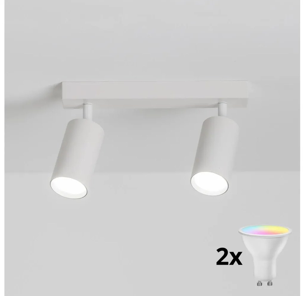 Brilagi - LED dimmelhető spotlámpa SELE 2xGU10/6,5W/230V fehér