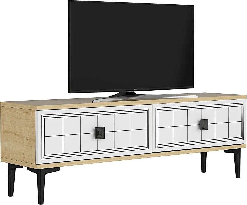 Yuka 120 - Sapphire Oak, White