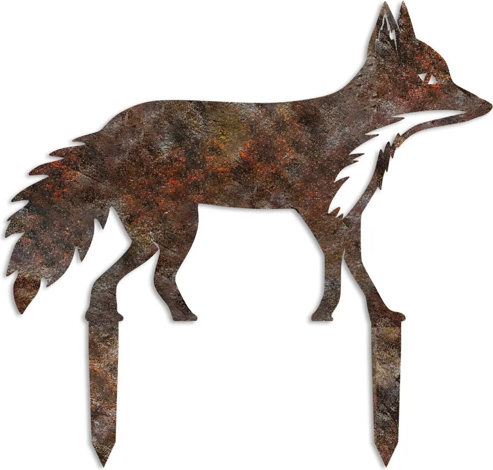 Fox fém kerti dísztárgy, 48×50 cm – TR565TNL1291