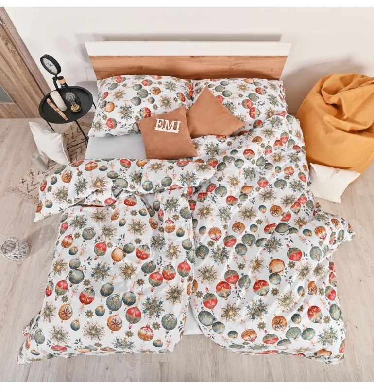 EMI Magic karácsonyi pamut ágyneműhuzat, A standard egyszemélyes ágy szett tartalma: 1x 140x200 + 1x 70x90