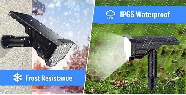 Viking - LED napelemes lámpa LED/1W/3,7V IP65 6000K 2200 mAh