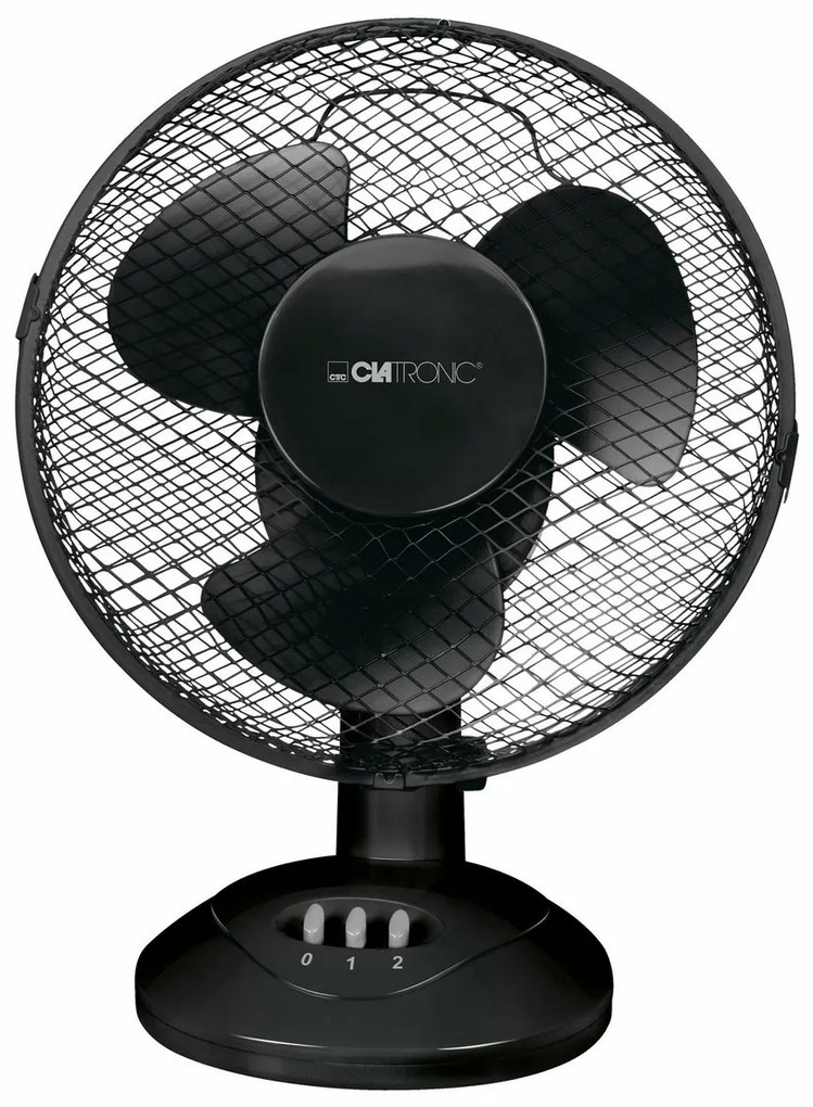 Clatronic VL 3601 asztali ventilátor, 23 cm,fekete