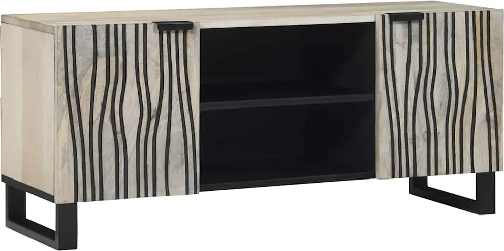 vidaXL TV egységek Fehér 105 x 33 x 46 cm Faanyag
