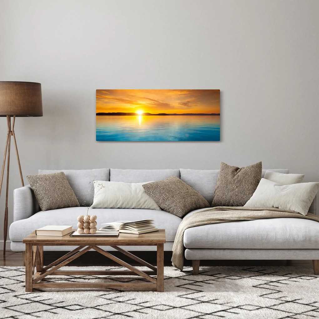Napkelte képe (120x50 cm)