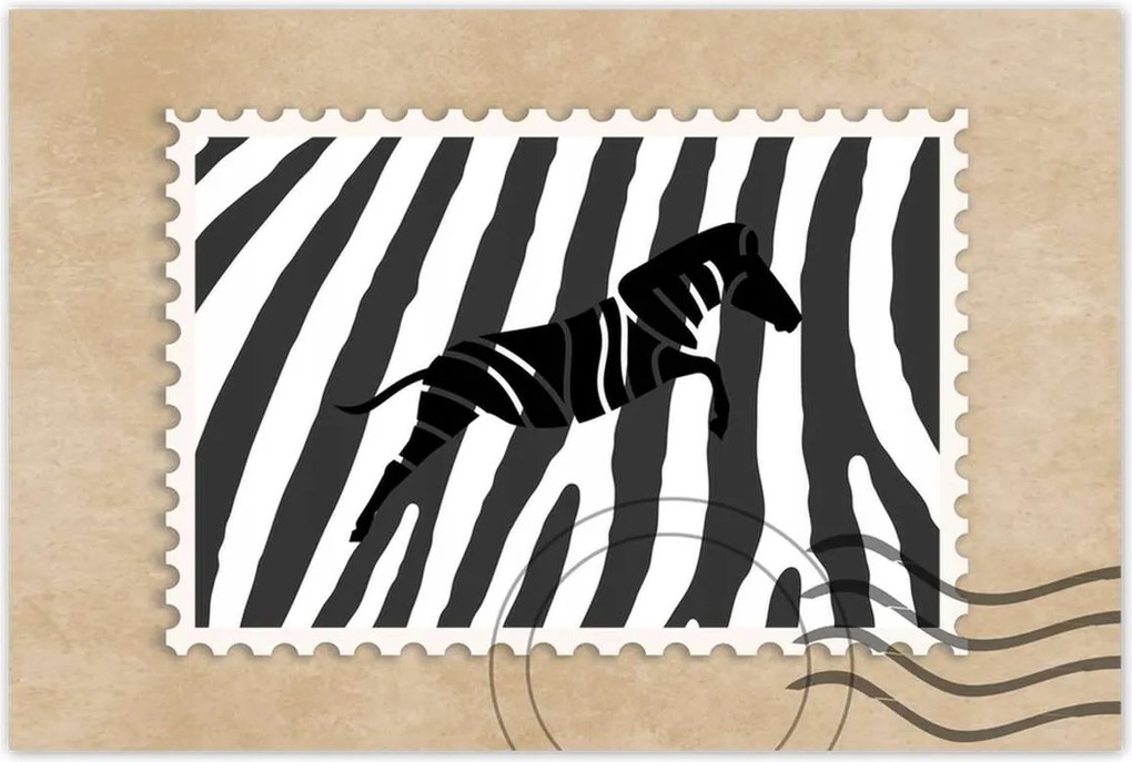 Poszterek 60x40 Zebra csíkos