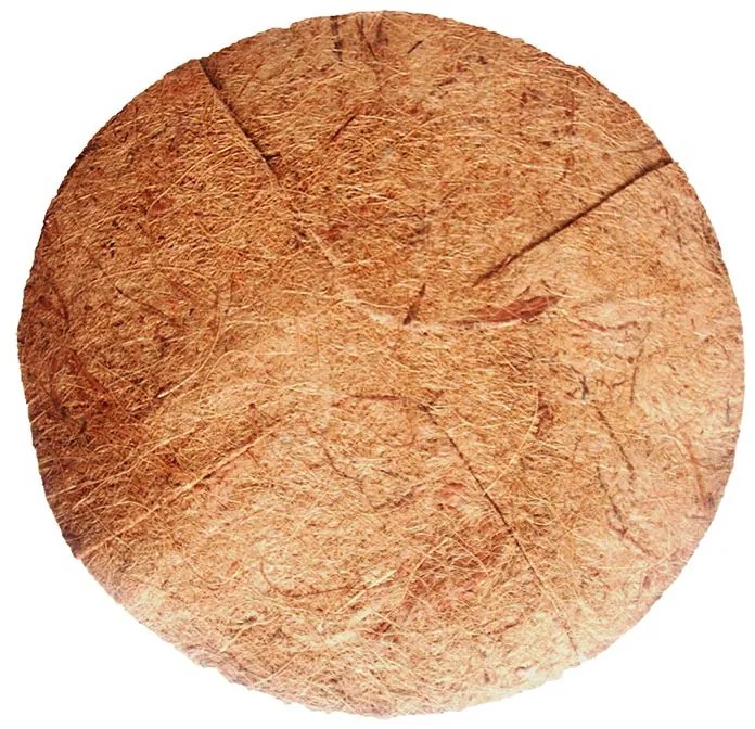 Kókuszrost betét, 35 cm átmérőjű virágkosárhoz