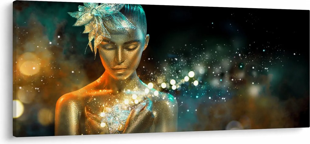 Az arany tündér képe (120x50 cm)