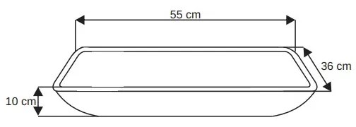 MANVELD FEKETE NÉGYSZÖGŰ ÜVEG MOSDÓ + CSAPTELEP