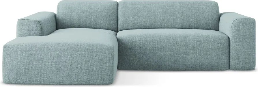 Kék sarokkanapé (bal oldali-heverő résszel) Keli – Makamii