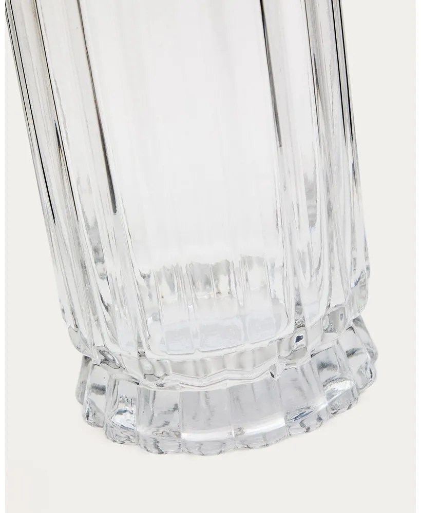 Üveg váza (magasság 30 cm) Neblan – Kave Home