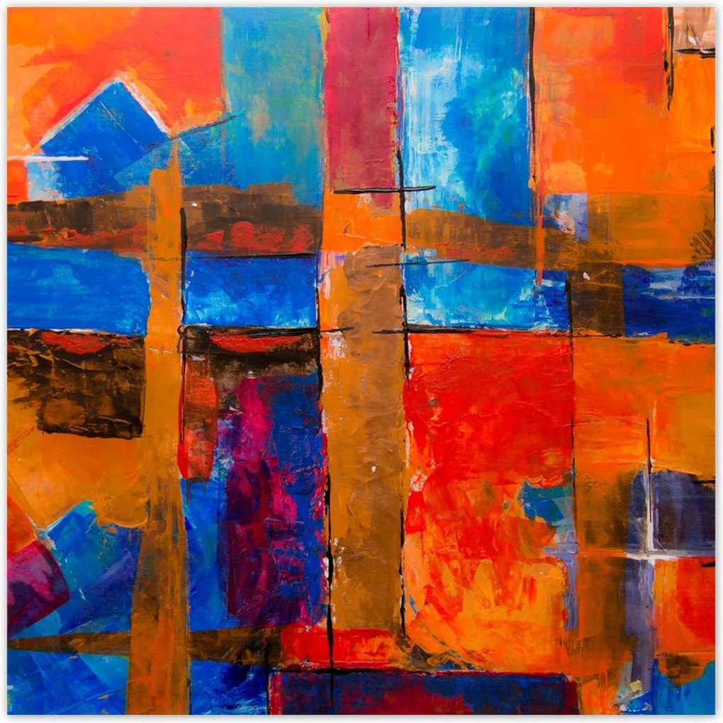 Poszterek 100x100 Absztrakt Emily