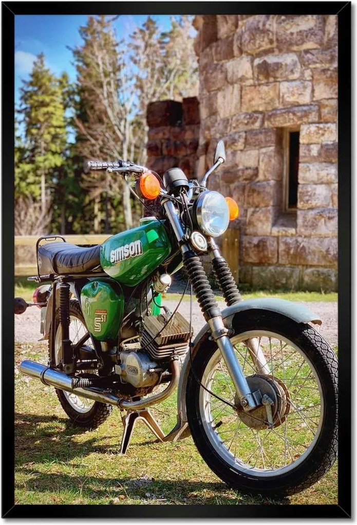 Poszterek keretben 40x60 Simson S51 Electronic