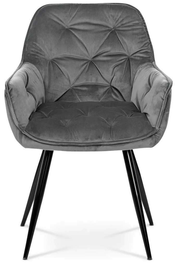 DCH-421 GREY4 étkezőszék szett, 2 db