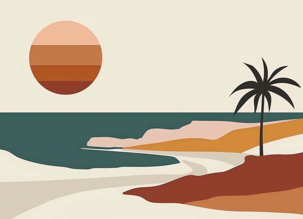 Poszter 18x13cm Sziget a Nyugaton