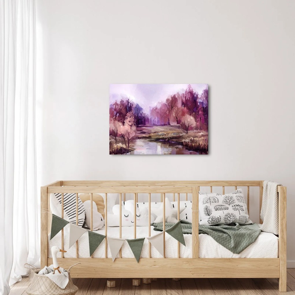 Kép - Őszi tájképfestés (70x50 cm)
