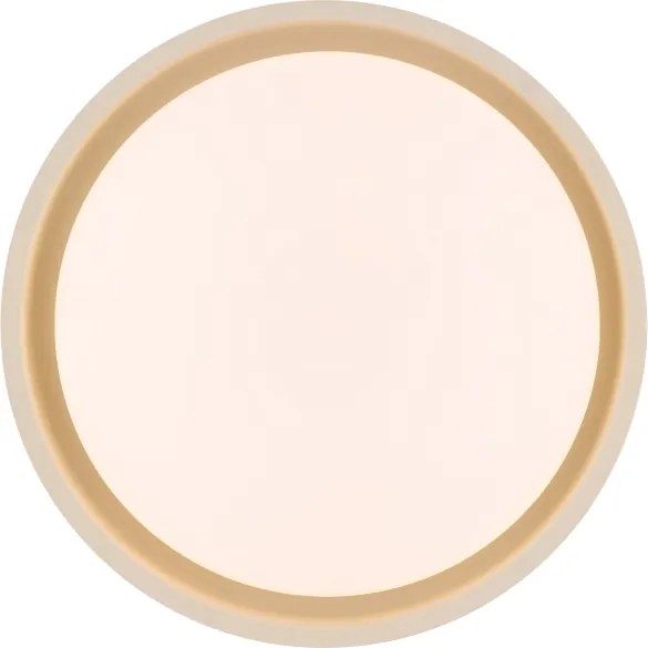 Brilliant - LED mennyezeti lámpatest SONORA LED/12W/230V 3000K átm. 31 cm bézs