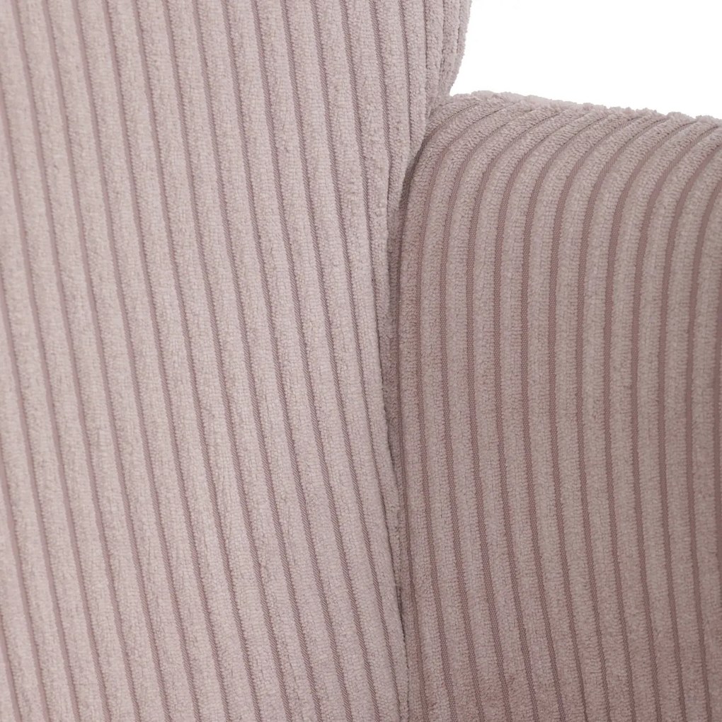 Pihenőfotel lábtartóval L7285 PINK6, rózsaszín